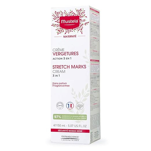 موستلا کرم ضد ترک شکم و بدن STRETCH MARKS حجم 150 میل